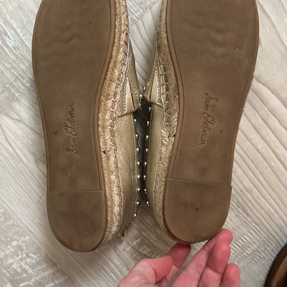Women’s Sam Edelman Krista espadrilles size 7 in gold - Picture 2 of 7